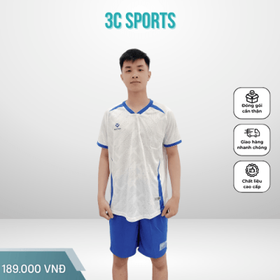 Top áo đá bóng đẹp nhất có màu xanh trắng